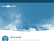 Tablet Screenshot of hostinglider.com